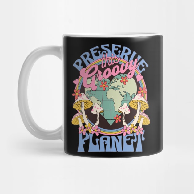 Retro Preserve the Planet by HolidayBug
